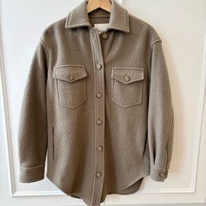 Aritzia Wilfred Free The Ganna Shirt Jacket